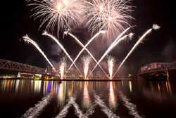 3rd Annual Fireworks Party On The Bridge